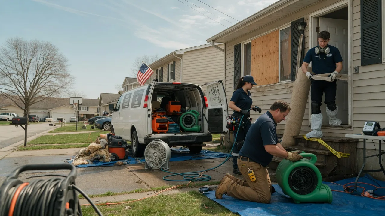 Water Damage Restoration in Harvard, NE near me